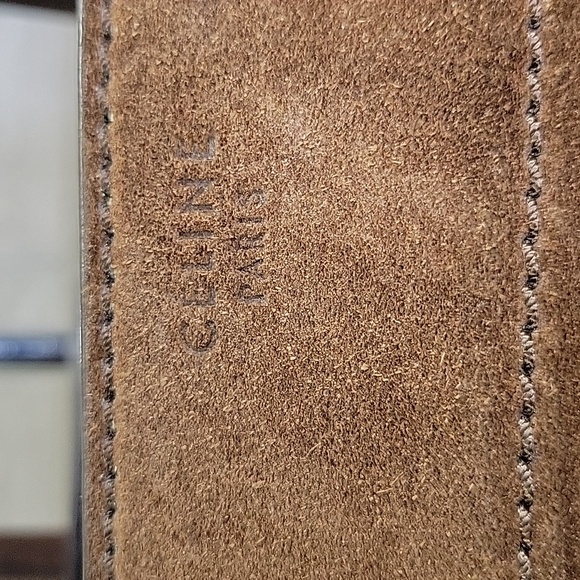 Celine Phantom Brown Leather Suede Tote Shoulder Bag Handbag - Picture 4 of 14